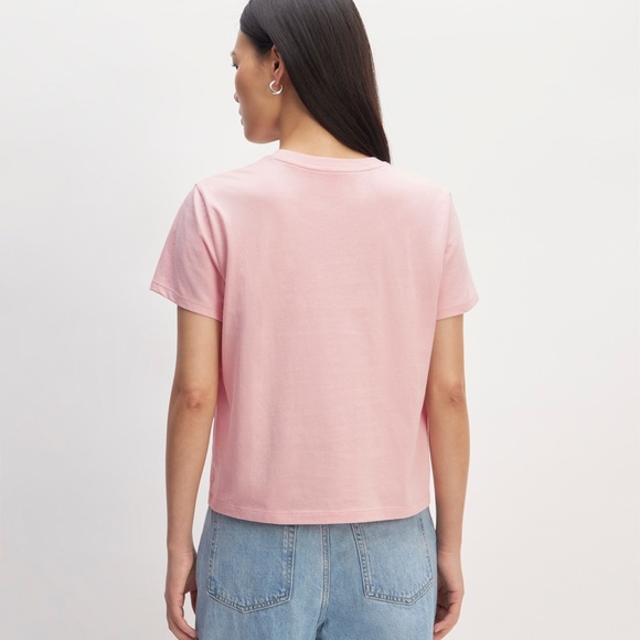 Everlane the Box Cut Tee in Essential Cotton - Size Small - Picture 2 of 6